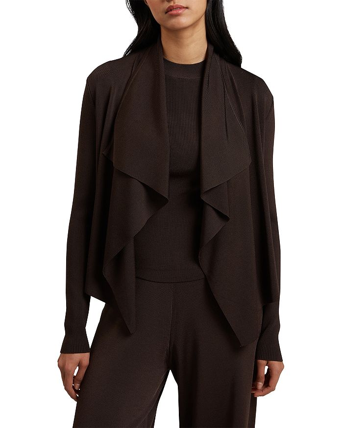 Кардиган Elliyy с каскадным передом Ted Baker, коричневый
Кардиган Elliyy с каскадным передом Ted Baker, коричневый