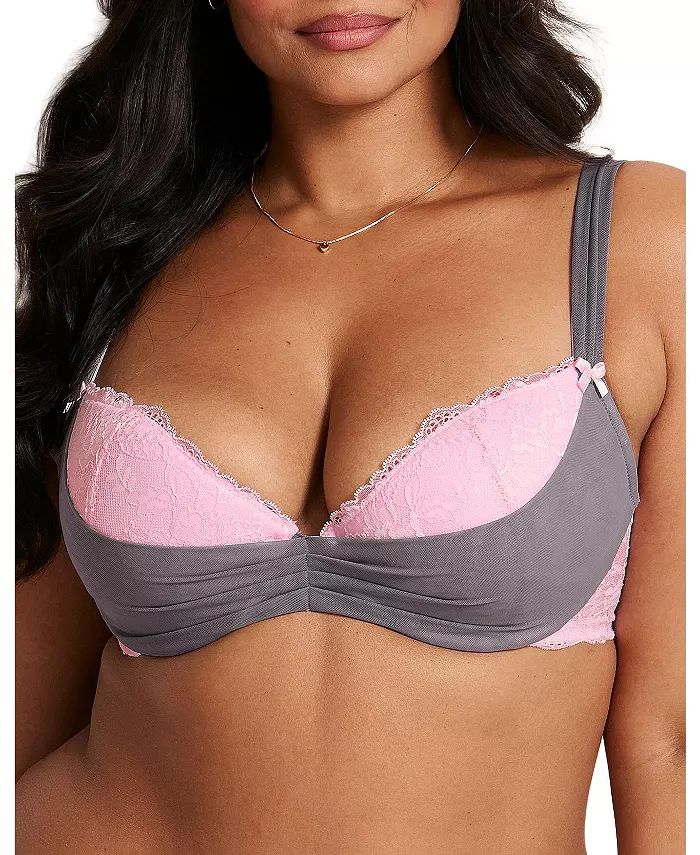 Женский бюстгальтер-полуторка Clairabella размера Plus Contour Adore Me, розовый 
Женский бюстгальтер-полуторка Clairabella размера Plus Contour Adore Me, розовый