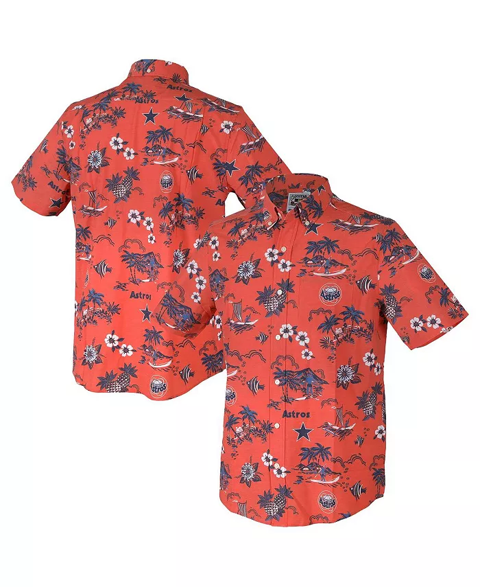 Мужская оранжевая рубашка на пуговицах Houston Astros Kekai Reyn Spooner
Мужская оранжевая рубашка на пуговицах Houston Astros Kekai Reyn Spooner