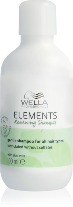 Восстанавливающий шампунь Wella Professionals Elements Renewing Hair для всех типов волос 100 мл
Восстанавливающий шампунь Wella Professionals Elements Renewing Hair для всех типов волос 100 мл