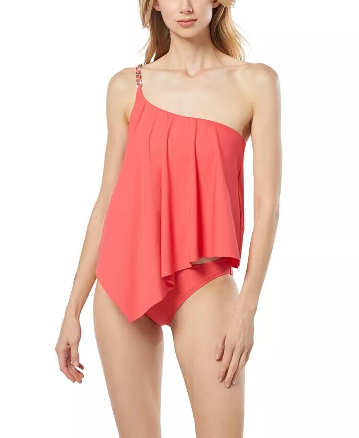 Женский топ и низ танкини на одно плечо с отделкой цепочкой Michael Kors, синий
Женский топ и низ танкини на одно плечо с отделкой цепочкой Michael Kors, синий