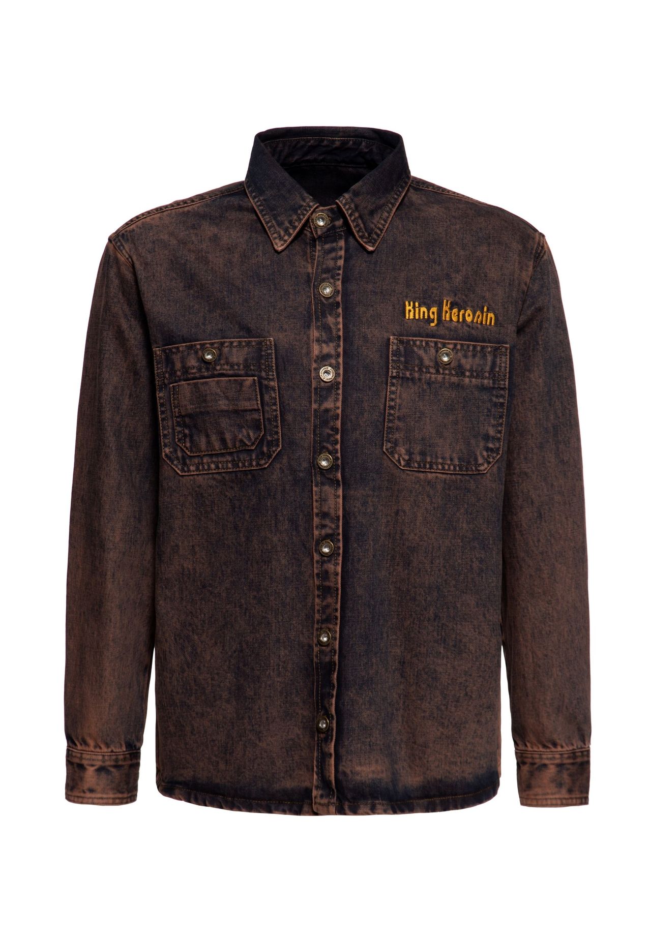 Рубашка с длинными рукавами в винтажном стиле благодаря протирке Split The Road KING KEROSIN, цвет Rostbraun
Рубашка с длинными рукавами в винтажном стиле благодаря протирке Split The Road KING KEROSIN, цвет Rostbraun