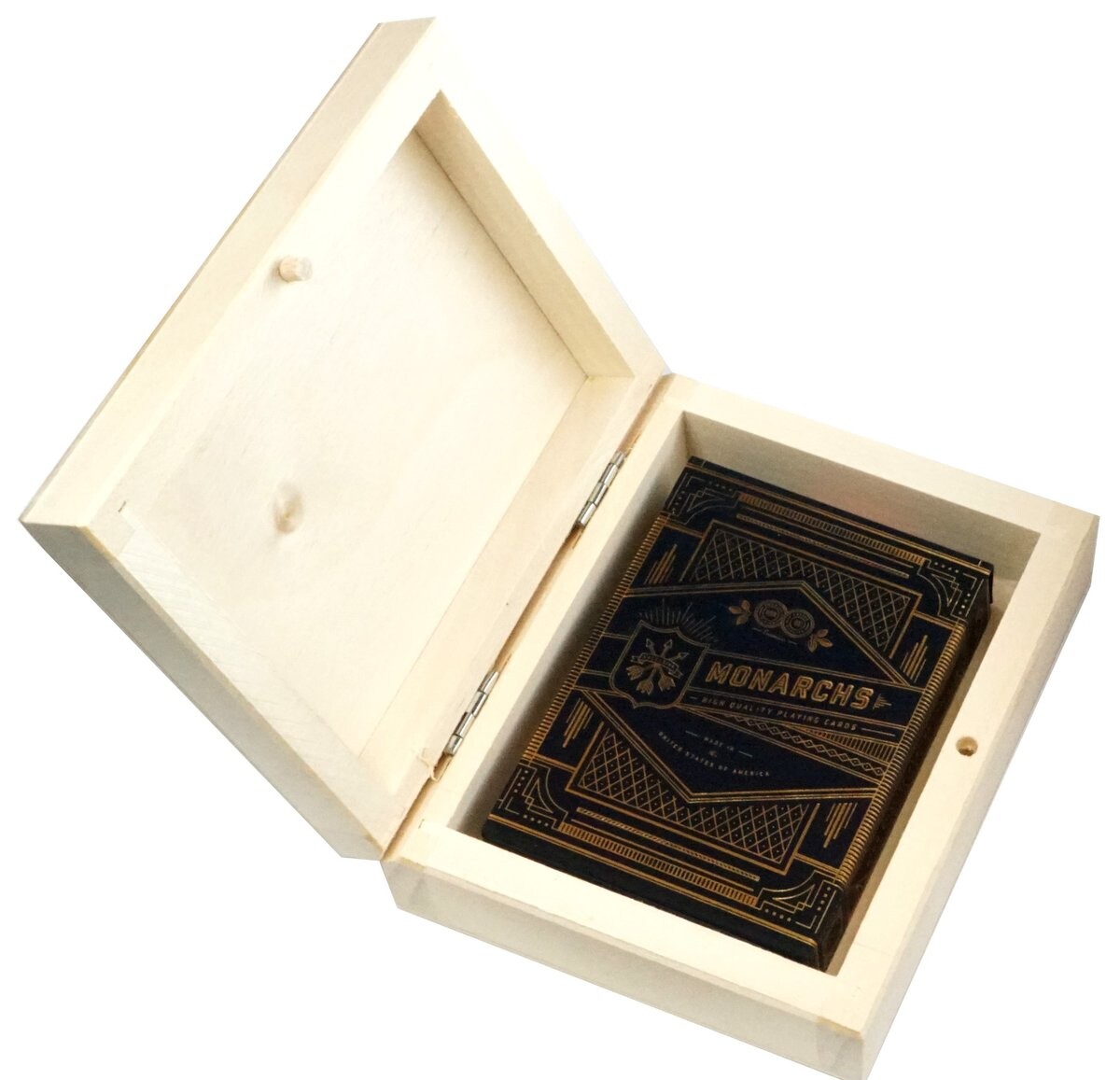 КОЛОДА BICYCLE MONARCHS ЧЕРНАЯ 1 КОЛОДА Игральные карты в деревянной коробке* Inna marka 
КОЛОДА BICYCLE MONARCHS ЧЕРНАЯ 1 КОЛОДА Игральные карты в деревянной коробке* Inna marka