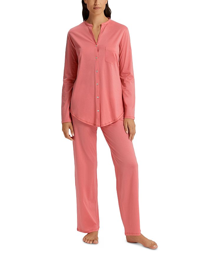 Хлопковый комплект пижамы Deluxe Long Hanro, розовый
Хлопковый комплект пижамы Deluxe Long Hanro, розовый
