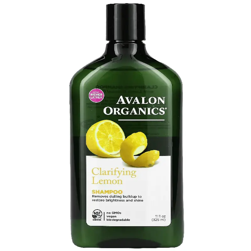 Шампунь Avalon Organics очищающий лимон, 325 мл
Шампунь Avalon Organics очищающий лимон, 325 мл