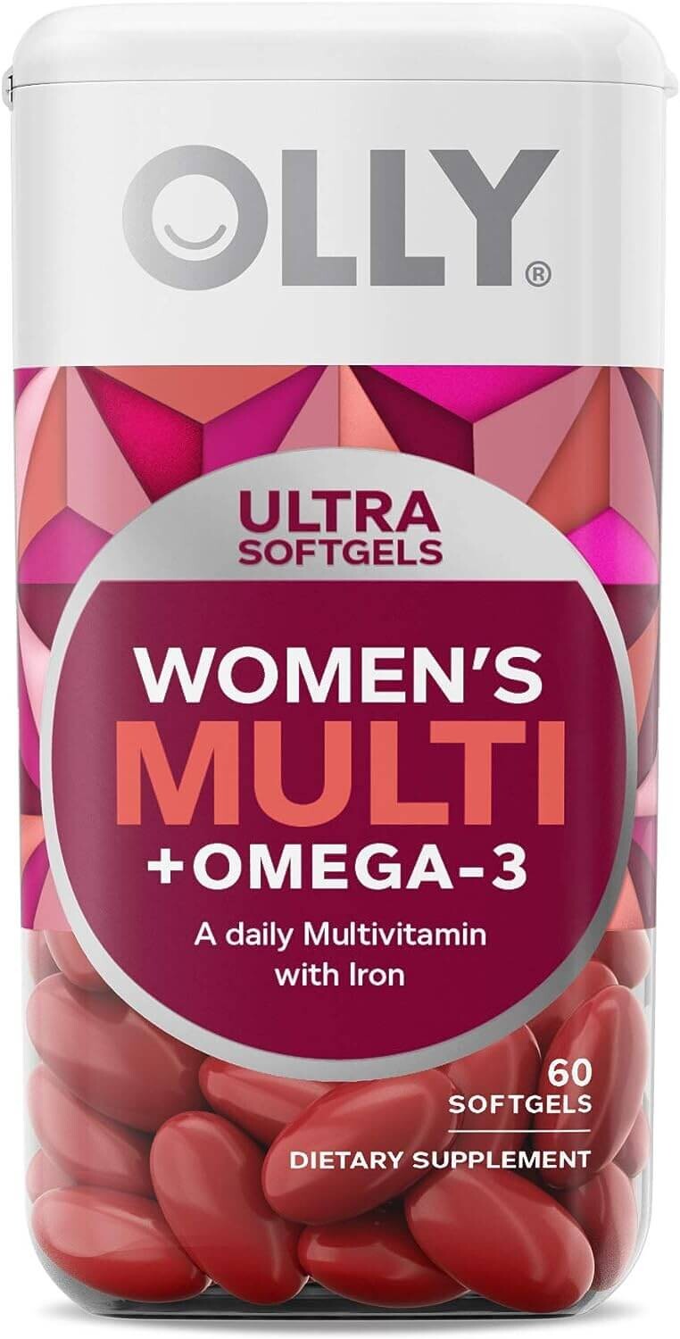 Мультивитамины + Омега-3 Olly Ultra Women's Multi + Omega-3, 60 таблеток
Мультивитамины + Омега-3 Olly Ultra Women's Multi + Omega-3, 60 таблеток