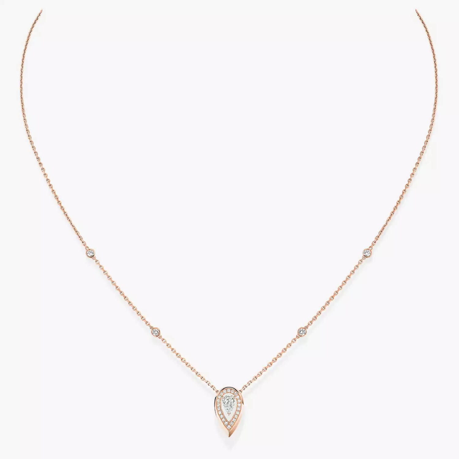 Колье Messika Fiery 0.10CT, розовое золото/бриллианты
Колье Messika Fiery 0.10CT, розовое золото/бриллианты