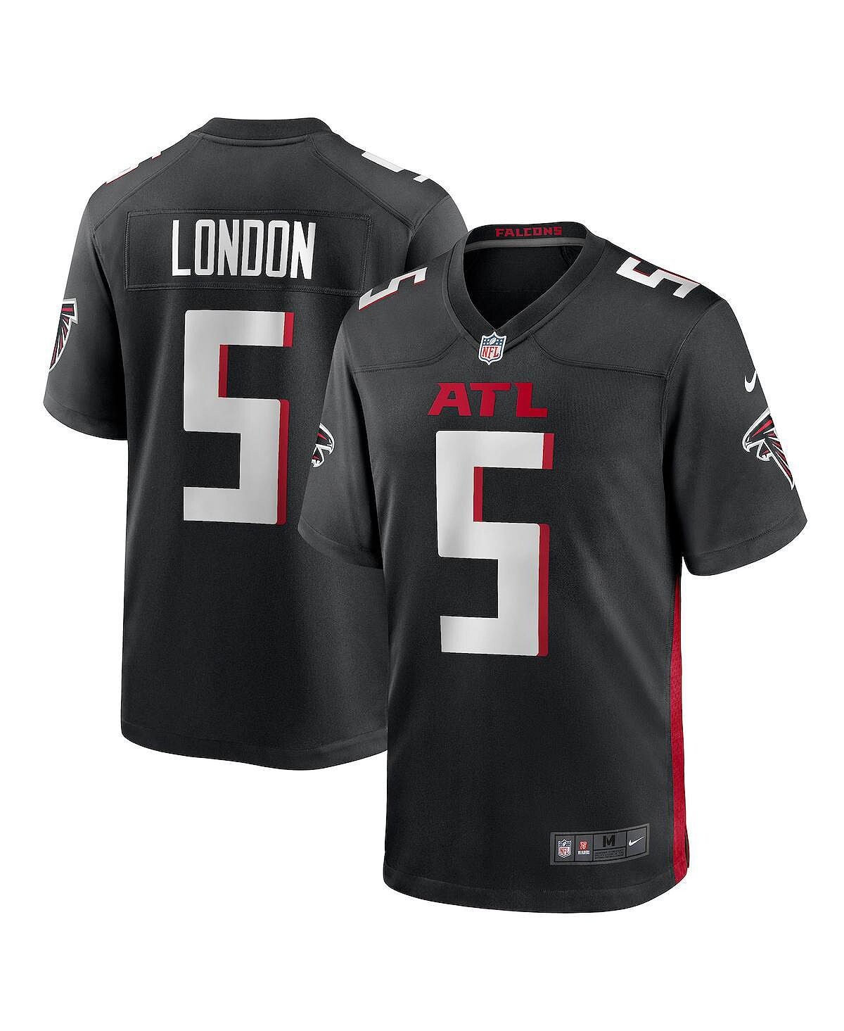 Мужская футболка drake london black atlanta falcons 2022 nfl draft first round game jersey Nike, черный
Мужская футболка drake london black atlanta falcons 2022 nfl draft first round game jersey Nike, черный