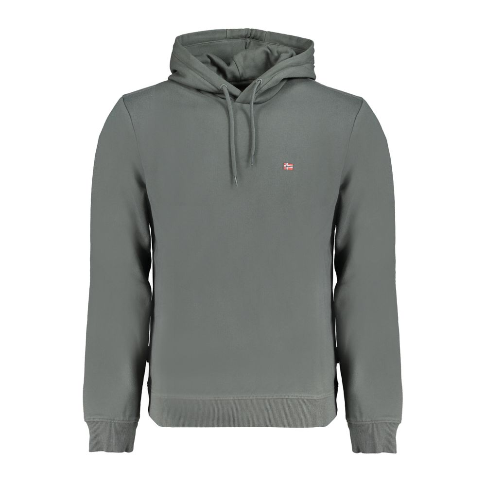 Зеленый хлопковый свитер Napapijri
Зеленый хлопковый свитер Napapijri