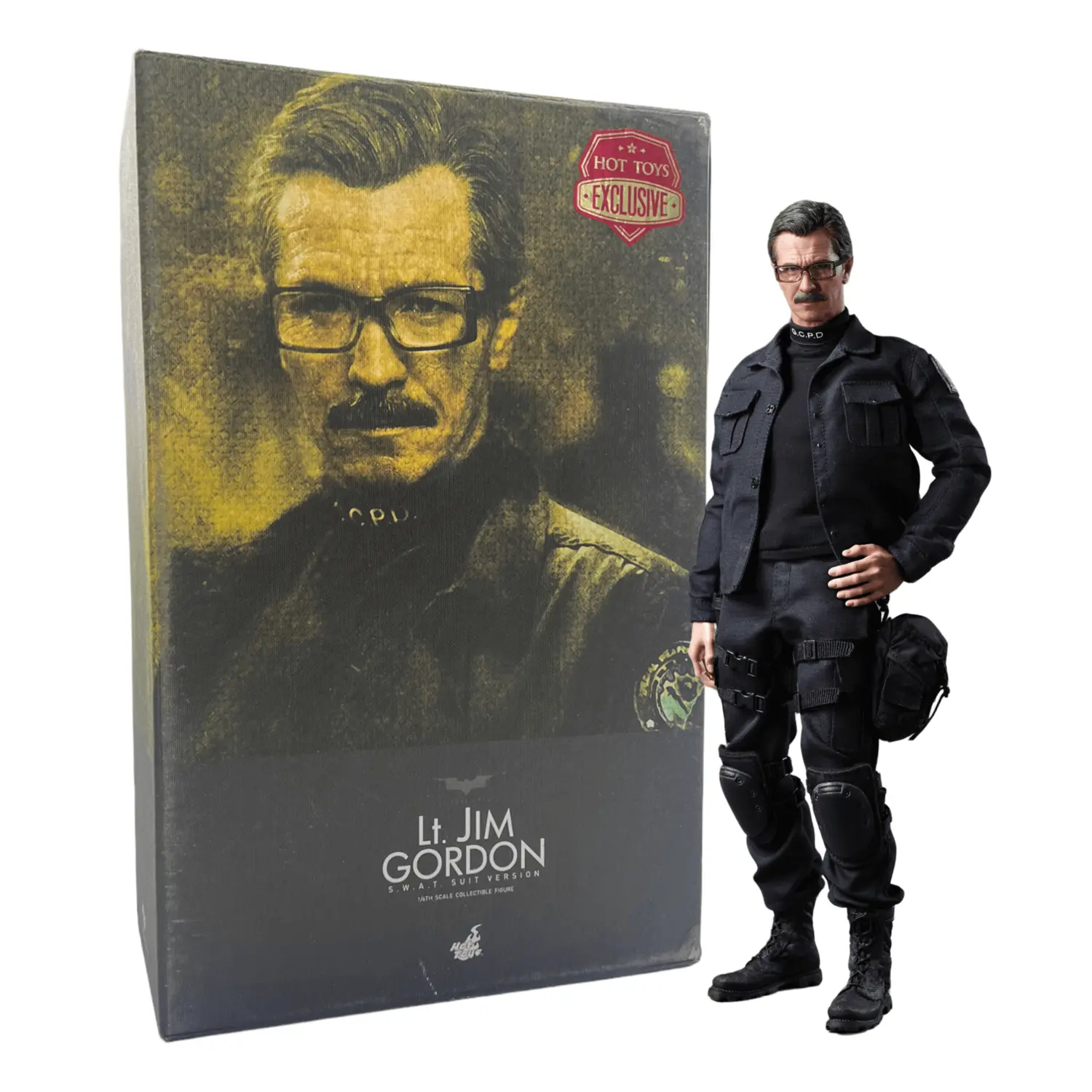 Фигурка Hot Toys The Dark Knight, Lt. Jim Gordon MMS182 (S.W.A.T. Suit Version), 30 см
Фигурка Hot Toys The Dark Knight, Lt. Jim Gordon MMS182 (S.W.A.T. Suit Version), 30 см