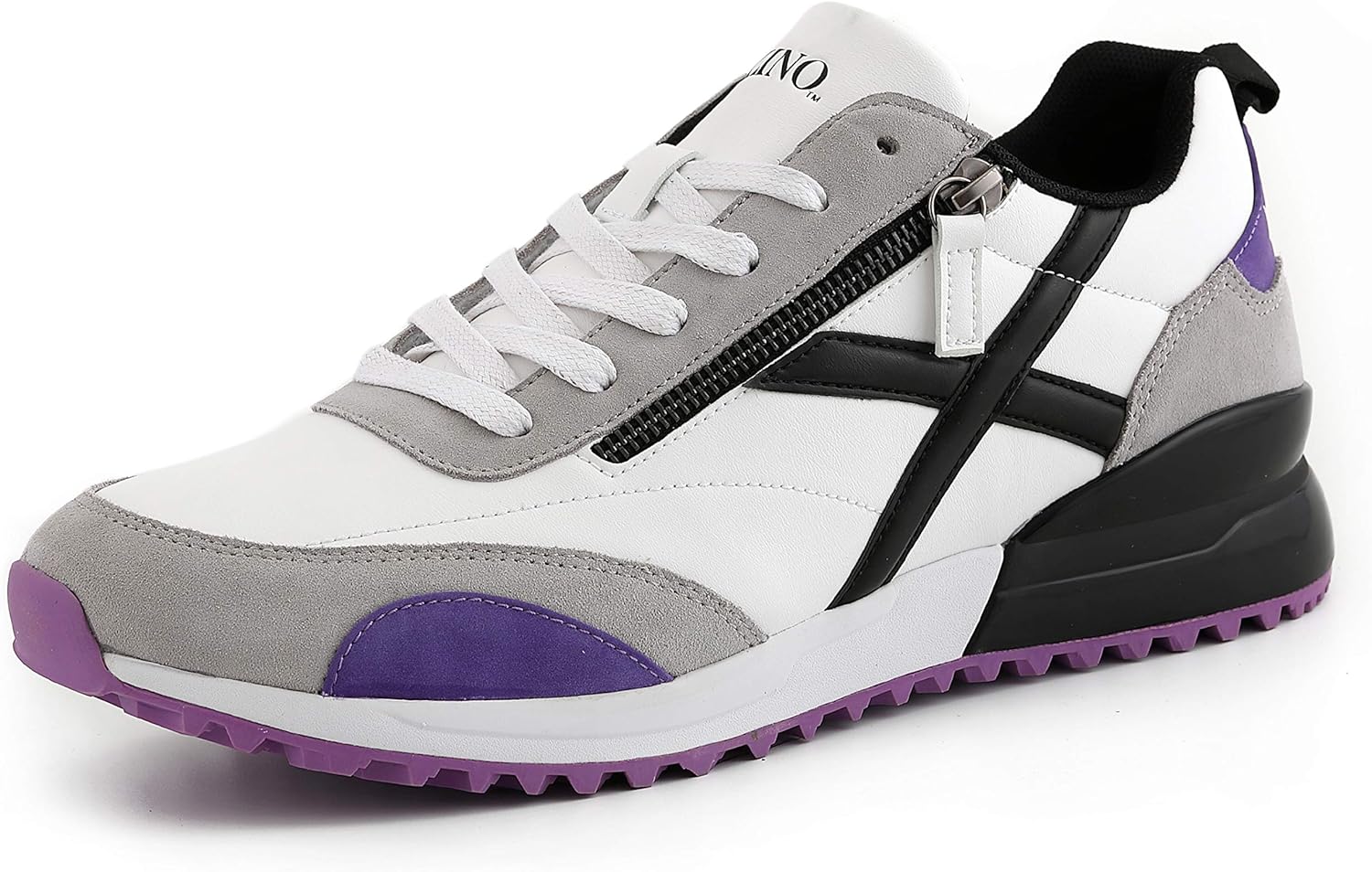 Мужские низкие кеды Mazino - повседневная обувь для мужчин - мужские кроссовки на шнурках, фиолетовый
Мужские низкие кеды Mazino - повседневная обувь для мужчин - мужские кроссовки на шнурках, фиолетовый