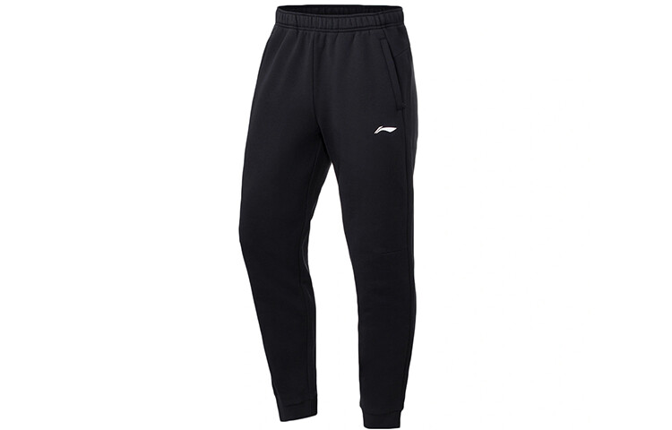 Трикотажные спортивные штаны мужские черные Lining, черный
Трикотажные спортивные штаны мужские черные Lining, черный