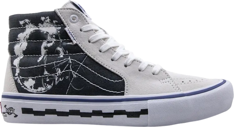 Кеды Vans Sk8-Hi Pro BMX 79, белый
Кеды Vans Sk8-Hi Pro BMX 79, белый