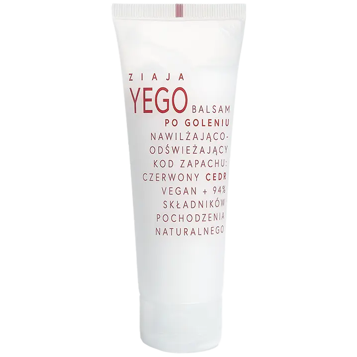 Ziaja Yego Czerwony Cedr бальзам после бритья, 80 мл
Ziaja Yego Czerwony Cedr бальзам после бритья, 80 мл