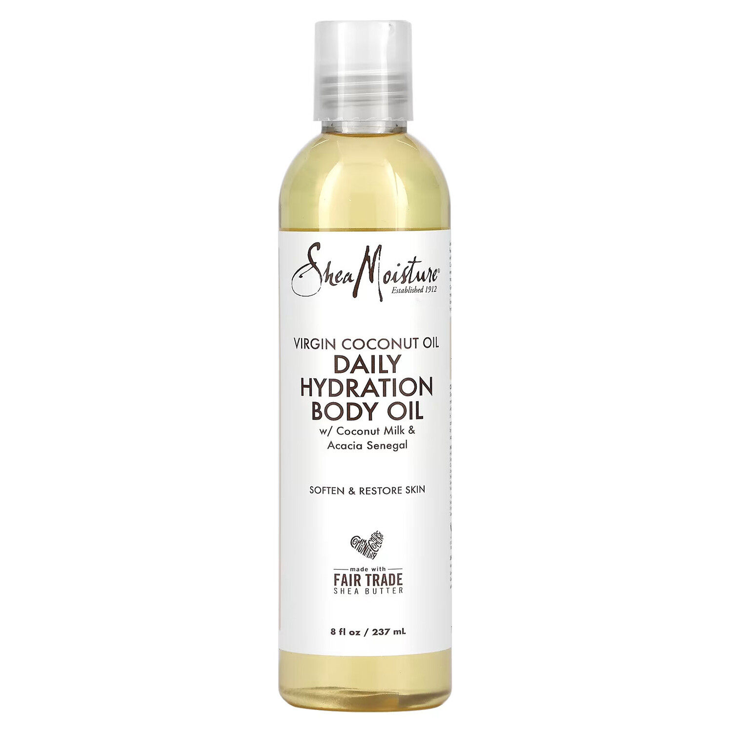 SheaMoisture, 100% кокосовое масло первого отжима, масло для тела для ежедневного увлажнения, 8 жидких унций (237 мл)
SheaMoisture, 100% кокосовое масло первого отжима, масло для тела для ежедневного увлажнения, 8 жидких унций (237 мл)