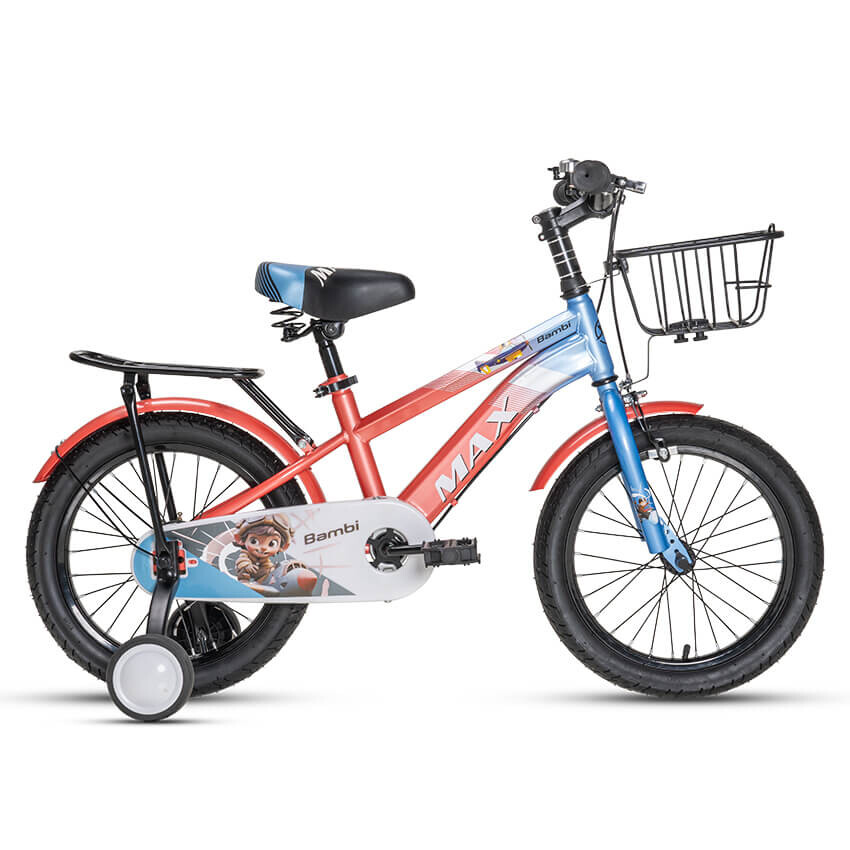 Велосипед детский MAX BIKE Bambi 16", синий/красный
Велосипед детский MAX BIKE Bambi 16", синий/красный