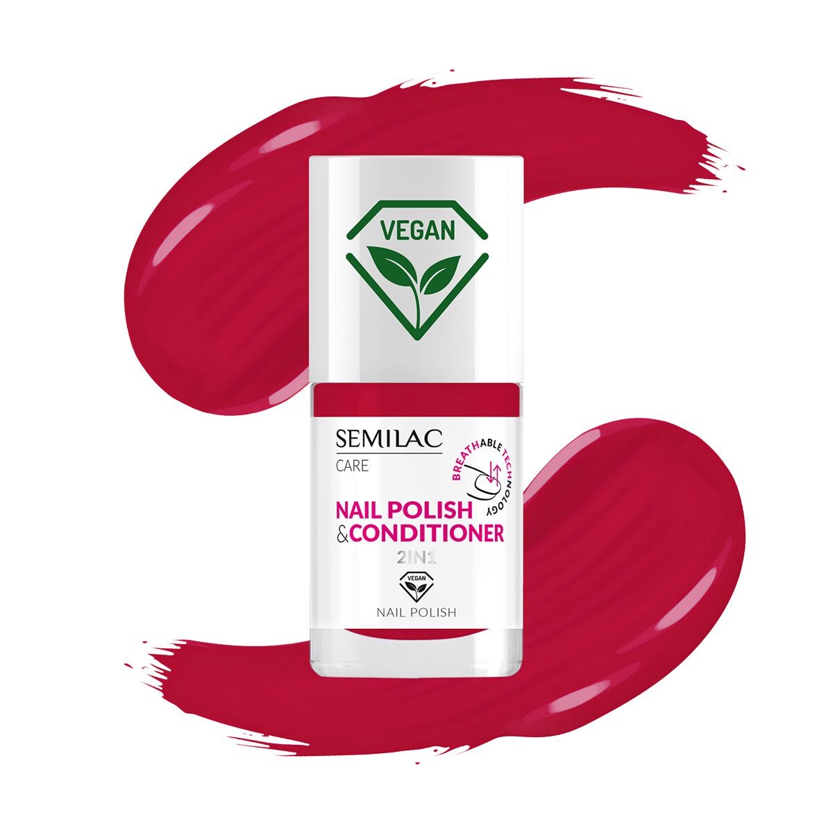 Semilac Breathable Technology 2w1 лак для ногтей с кондиционером, 029 Semilac
Semilac Breathable Technology 2w1 лак для ногтей с кондиционером, 029 Semilac