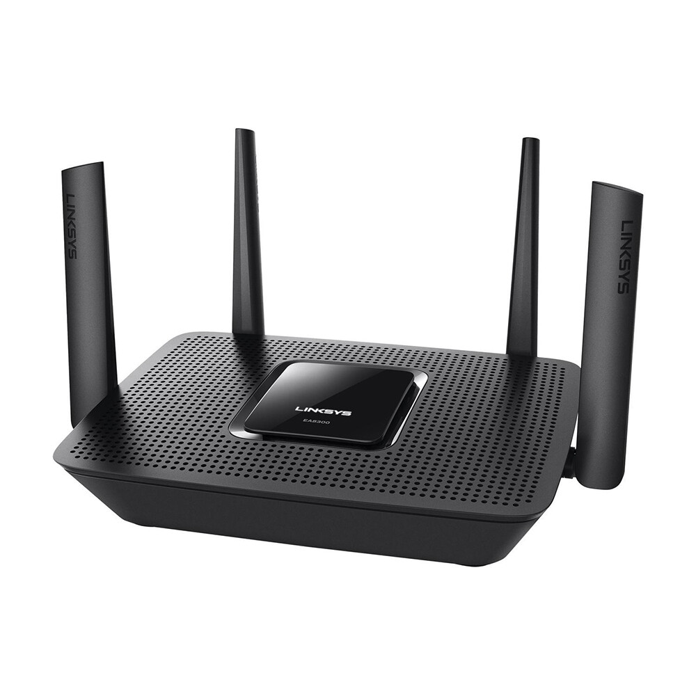 Wi-Fi роутер Linksys EA8300 Max Stream, чёрный
Wi-Fi роутер Linksys EA8300 Max Stream, чёрный