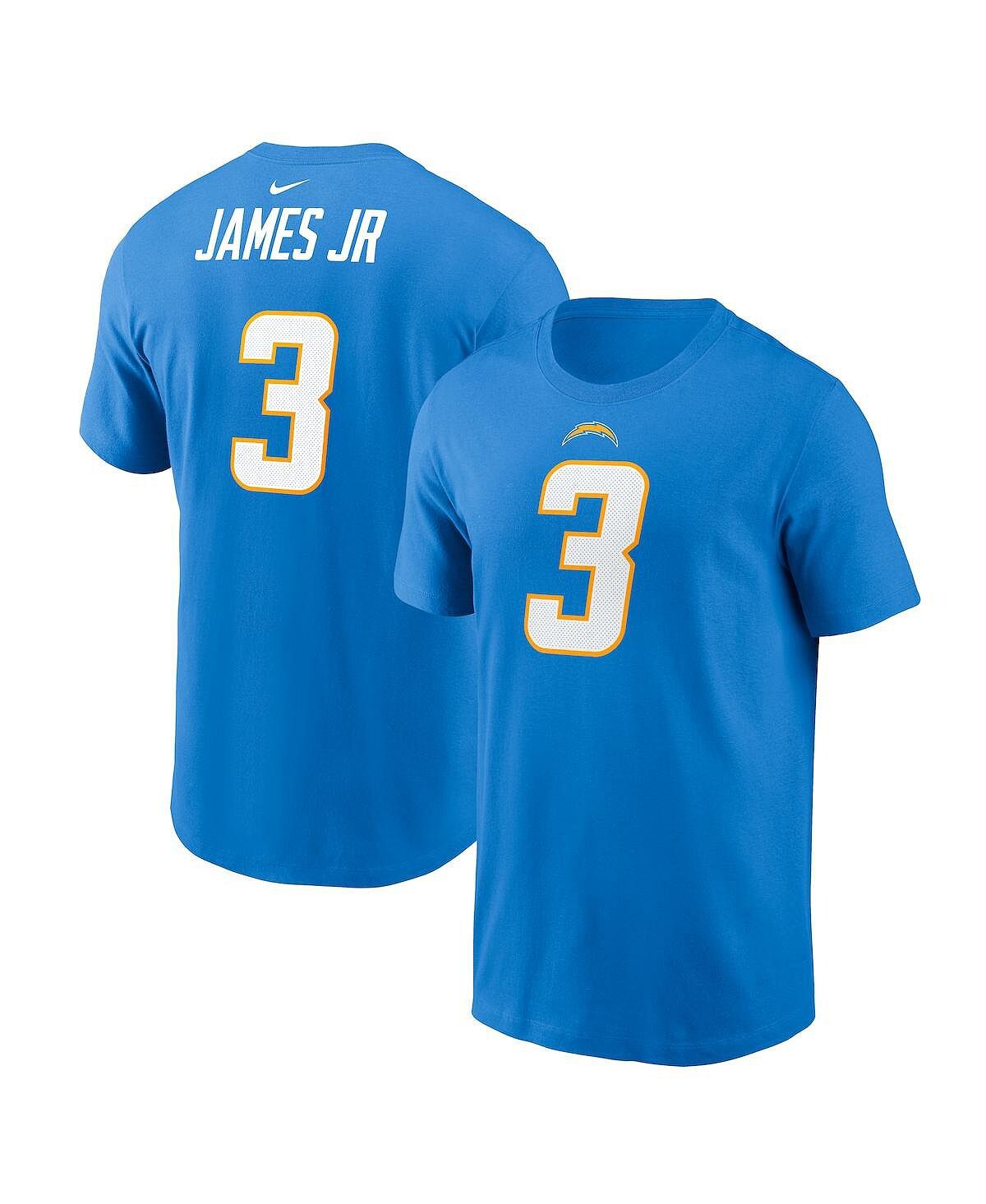 Мужская футболка derwin james jr. powder blue los angeles chargers с именем и номером игрока Nike, синий
Мужская футболка derwin james jr. powder blue los angeles chargers с именем и номером игрока Nike, синий