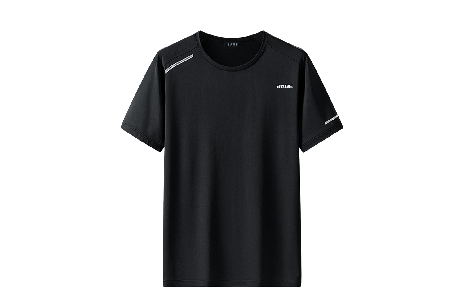 Универсальная однотонная футболка с коротким рукавом из айс шелка Unisex BAGE, 8906 Черный+Белый
Универсальная однотонная футболка с коротким рукавом из айс шелка Unisex BAGE, 8906 Черный+Белый