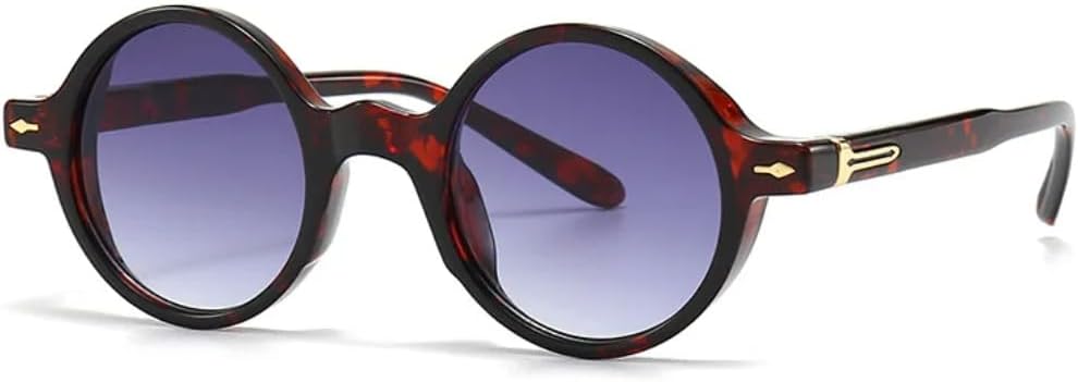 Солнцезащитные очки с защитой UV400 | Круглая панк-оправа с заклепками, маленькая | Для женщин и мужчин, для занятий спортом на открытом воздухе и вождения DSVIGF, Leopard Gray
Солнцезащитные очки с защитой UV400 | Круглая панк-оправа с заклепками, маленькая | Для женщин и мужчин, для занятий спортом на открытом воздухе и вождения DSVIGF, Leopard Gray