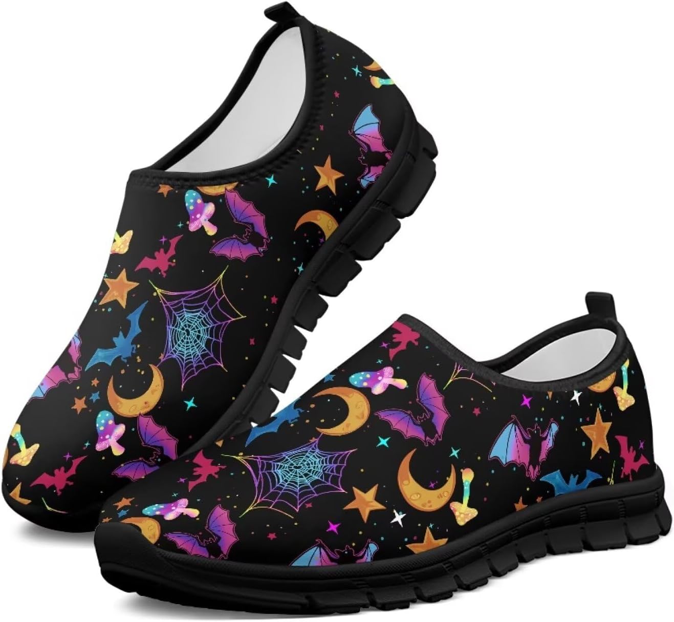 Женские кроссовки широкого размера для бега по дороге, ультралегкие теннисные кроссовки для тренажерного зала, тренировок и ходьбы Chririnla, Colorful Spiderweb Mushroom Print
Женские кроссовки широкого размера для бега по дороге, ультралегкие теннисные кроссовки для тренажерного зала, тренировок и ходьбы Chririnla, Colorful Spiderweb Mushroom Print