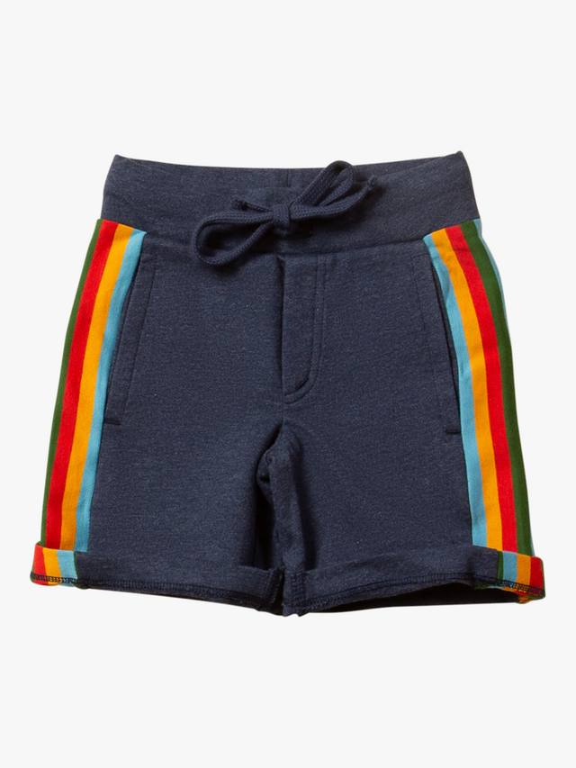 Детские шорты из чистого органического хлопка в радужную полоску Little Green Radicals, темно-синий/разноцветный
Детские шорты из чистого органического хлопка в радужную полоску Little Green Radicals, темно-синий/разноцветный