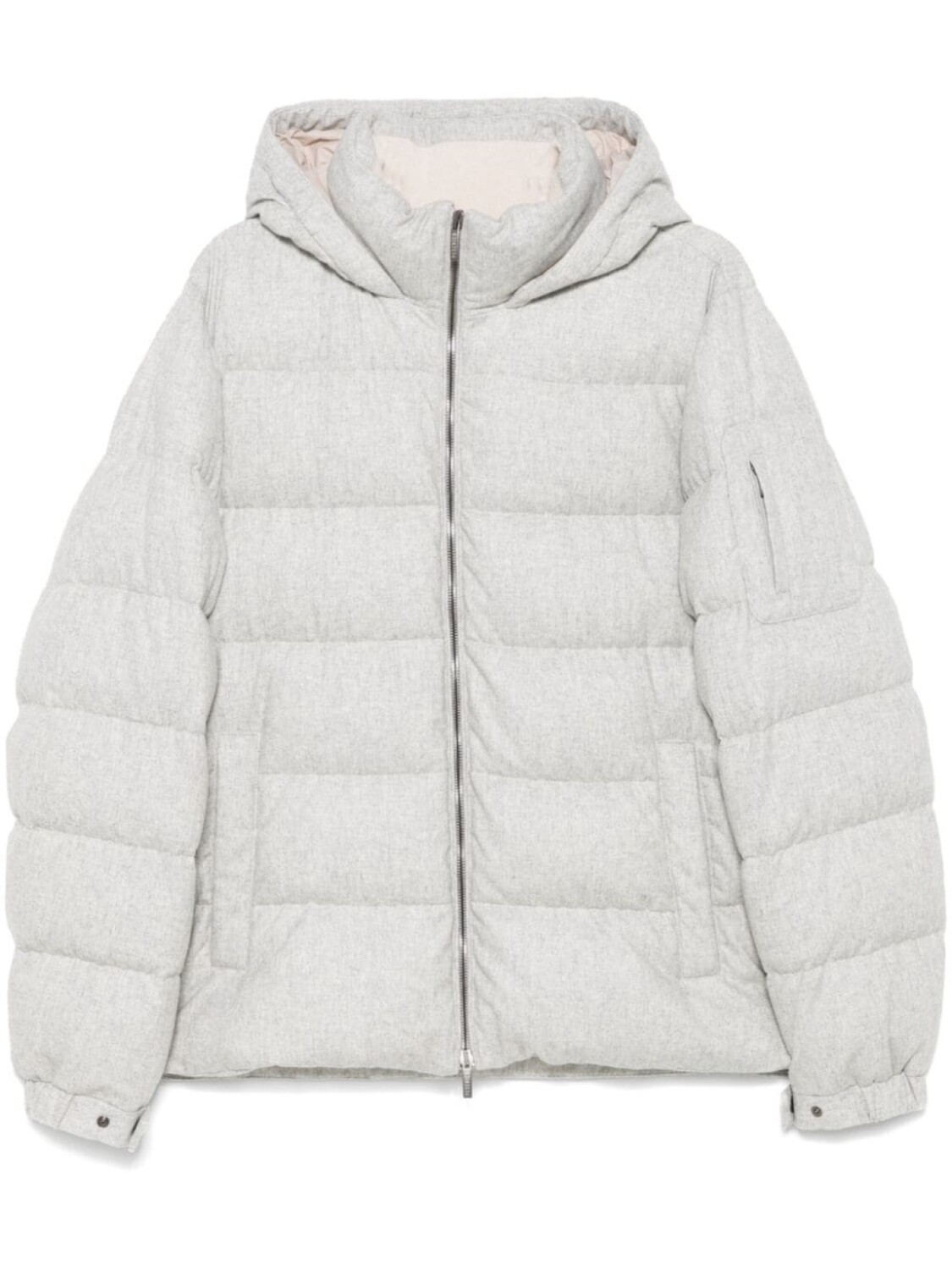 Peserico длинный пуховик, серый
Peserico длинный пуховик, серый