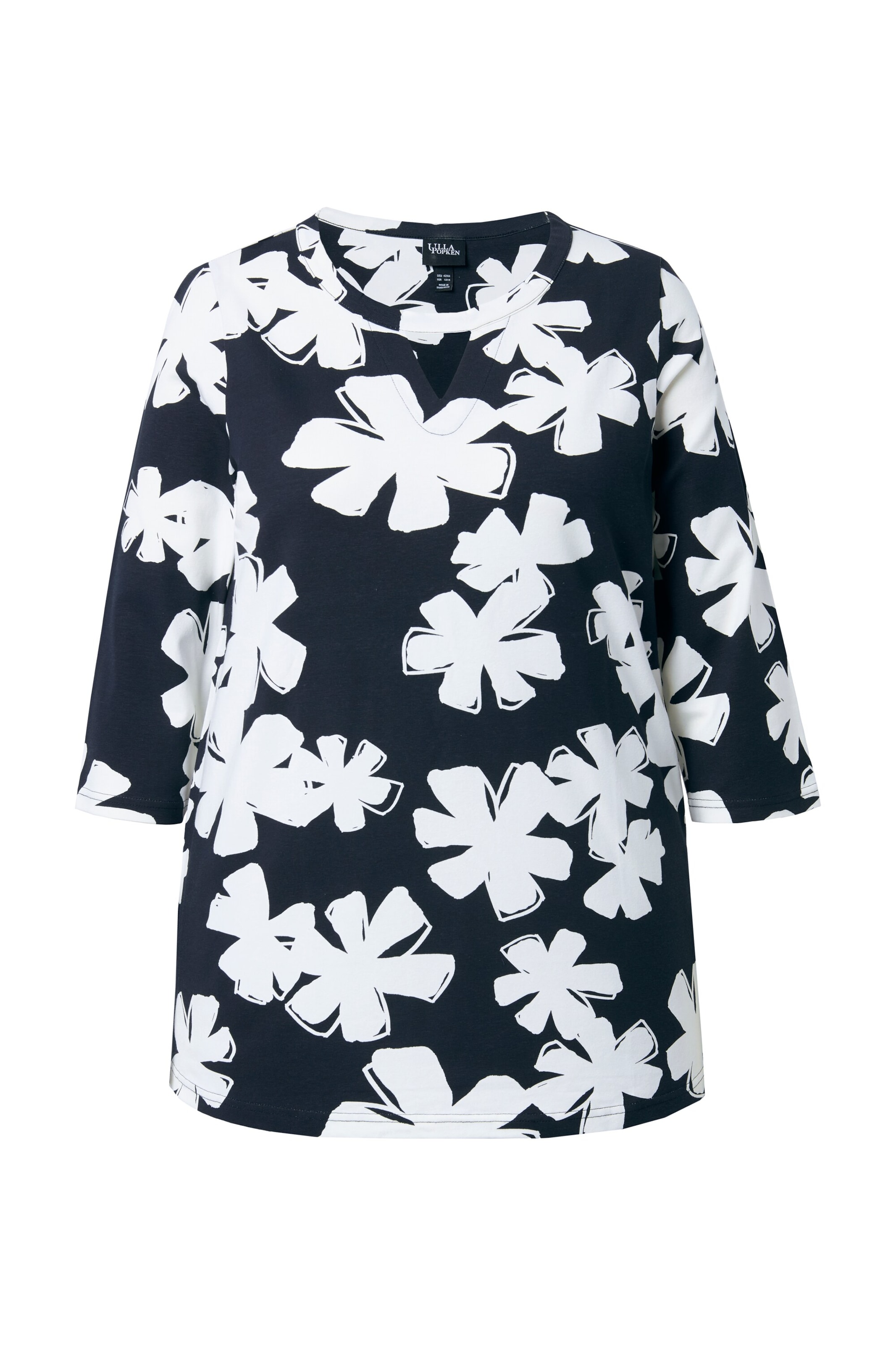 Ulla Popken Лонгслив в цветах Black и Off White
Ulla Popken Лонгслив в цветах Black и Off White