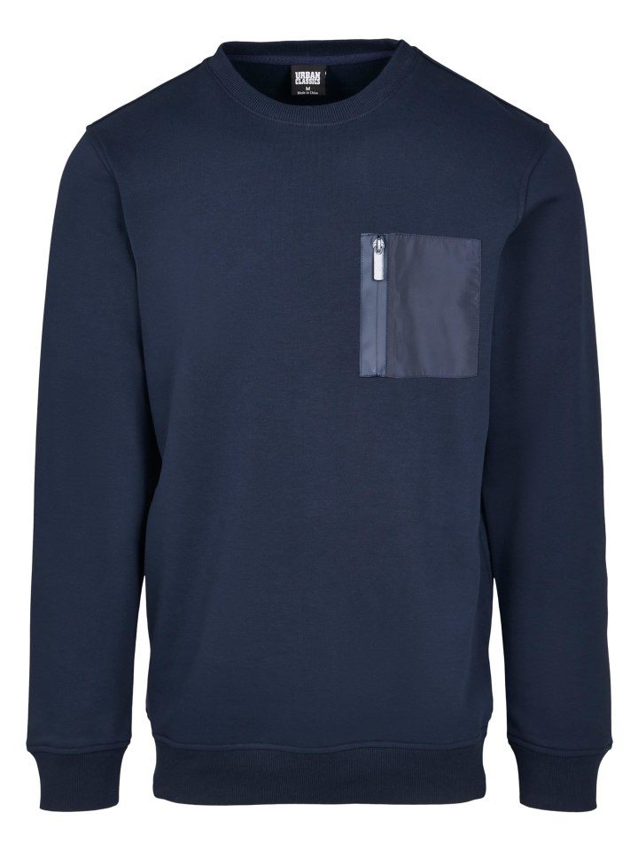 Толстовка Urban Classics Rundhalsausschnitt, цвет midnightnavy
Толстовка Urban Classics Rundhalsausschnitt, цвет midnightnavy
