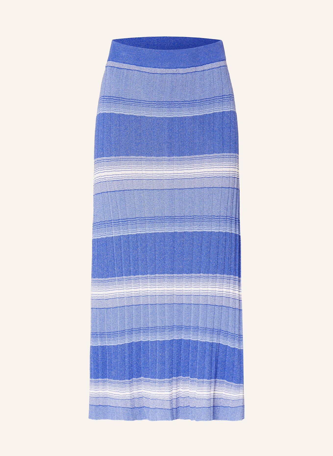 Юбка вязаная с блестящей пряжей Darling Harbour, голубой 
Юбка вязаная с блестящей пряжей Darling Harbour, голубой