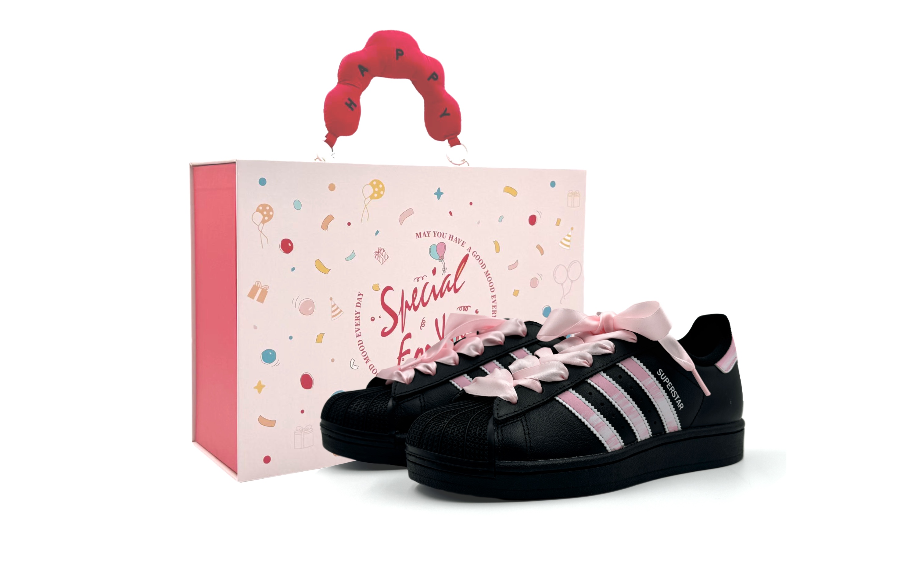 Adidas Originals Superstar 2 нескользящие устойчивые к истиранию низкие детские скейтбординговые кроссовки Pink для подростков
Adidas Originals Superstar 2 нескользящие устойчивые к истиранию низкие детские скейтбординговые кроссовки Pink для подростков