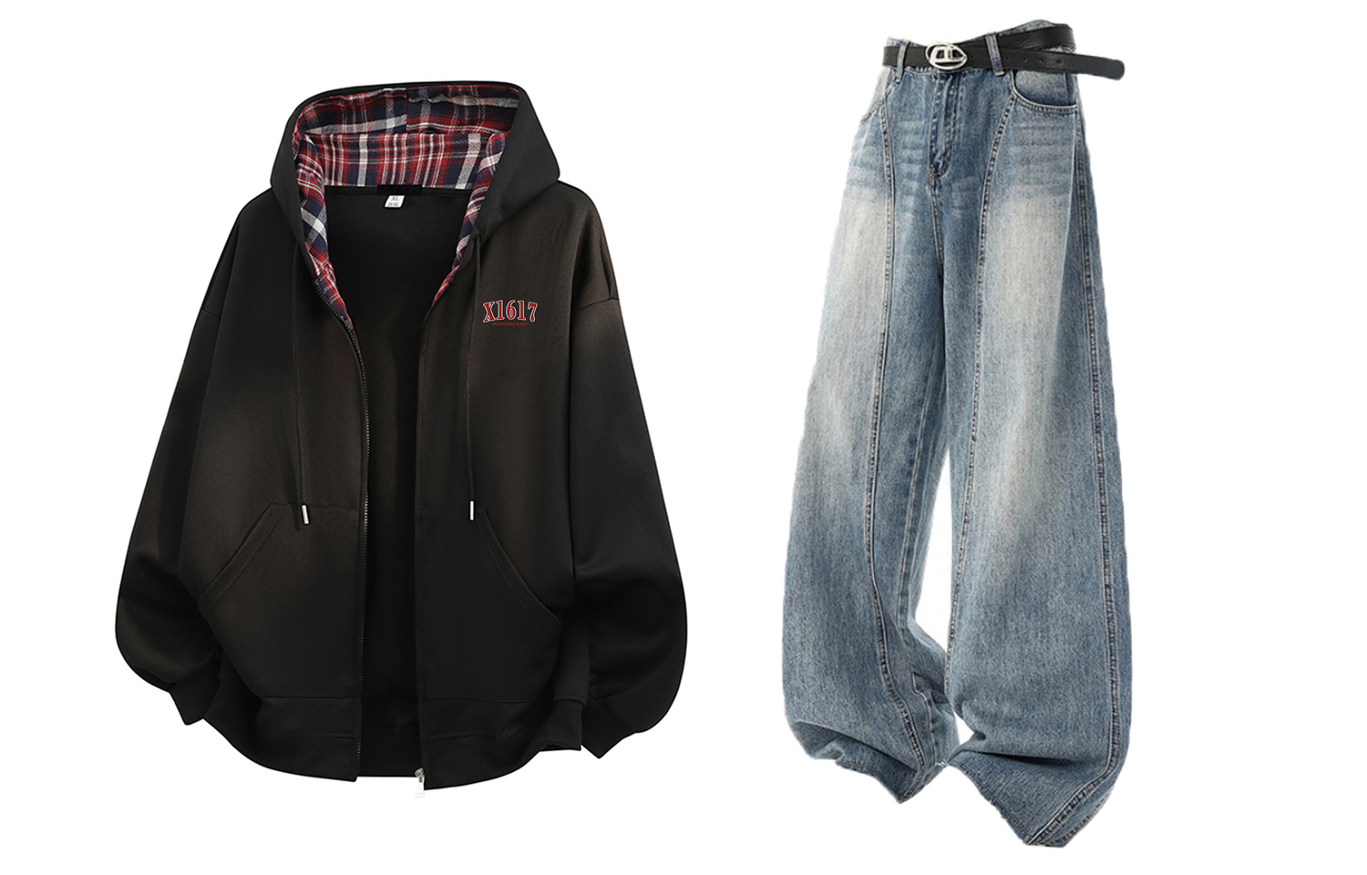 Свитшот-сет Unisex Hooded Moderate X1617, черный top+синий pants
Свитшот-сет Unisex Hooded Moderate X1617, черный top+синий pants