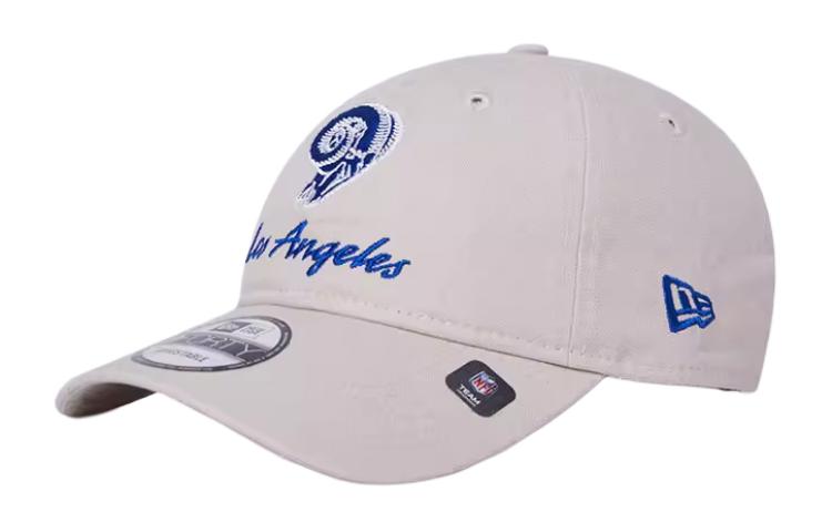 New Era Хлопковая бейсболка унисекс белая, White 
New Era Хлопковая бейсболка унисекс белая, White
