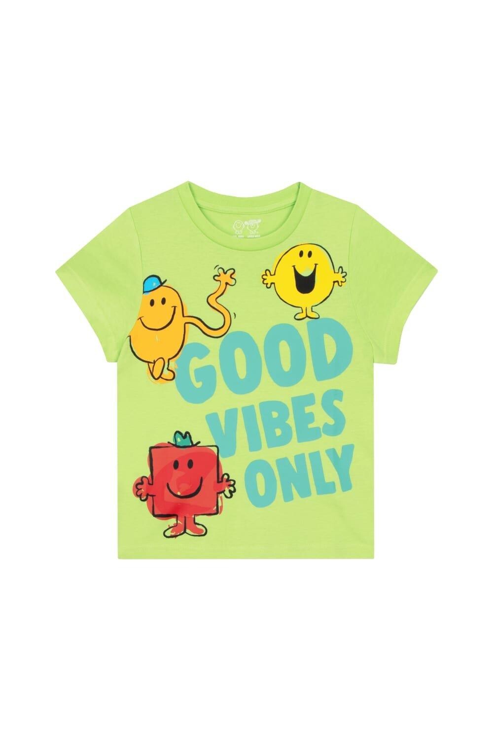 Футболка Good Vibes Mr Men & Little Miss, зеленый
Футболка Good Vibes Mr Men & Little Miss, зеленый