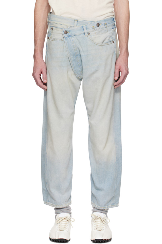 Кроссовер джинсы R13, синий
Кроссовер джинсы R13, синий