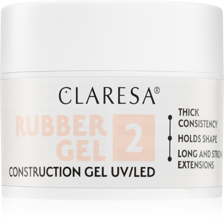 Гель-лак для наращивания ногтей Claresa Rubber Gel Construction Gel UV/LED, 02 45 g
Гель-лак для наращивания ногтей Claresa Rubber Gel Construction Gel UV/LED, 02 45 g