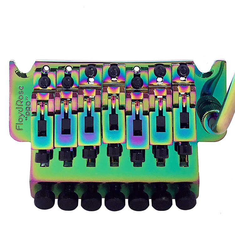 Аутентичная 7-струнная система профессионального тремоло Floyd Rose 1000 Series - Burnt Chrome 1008 Series Pro 7-String
Аутентичная 7-струнная система профессионального тремоло Floyd Rose 1000 Series - Burnt Chrome 1008 Series Pro 7-String