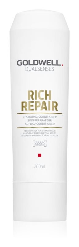 Регенерирующий кондиционер для сухих и поврежденных волос Goldwell Dualsenses Rich Repair
Регенерирующий кондиционер для сухих и поврежденных волос Goldwell Dualsenses Rich Repair