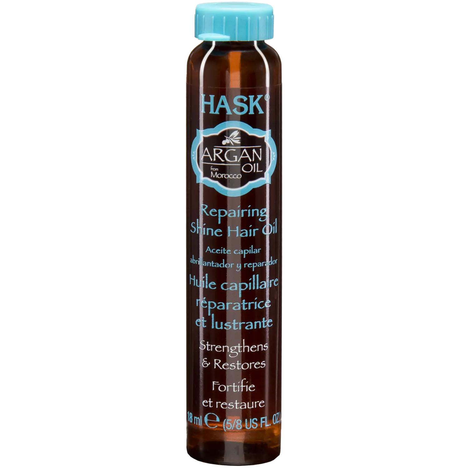 Hask Argan Oil увлажняющее и разглаживающее масло для волос, 18 мл
Hask Argan Oil увлажняющее и разглаживающее масло для волос, 18 мл