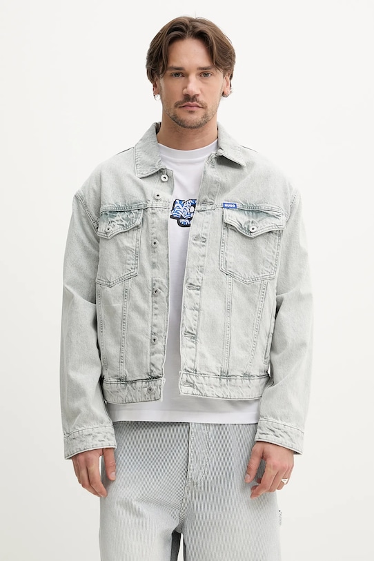 Джинсовая куртка Hugo Blue, серый
Джинсовая куртка Hugo Blue, серый