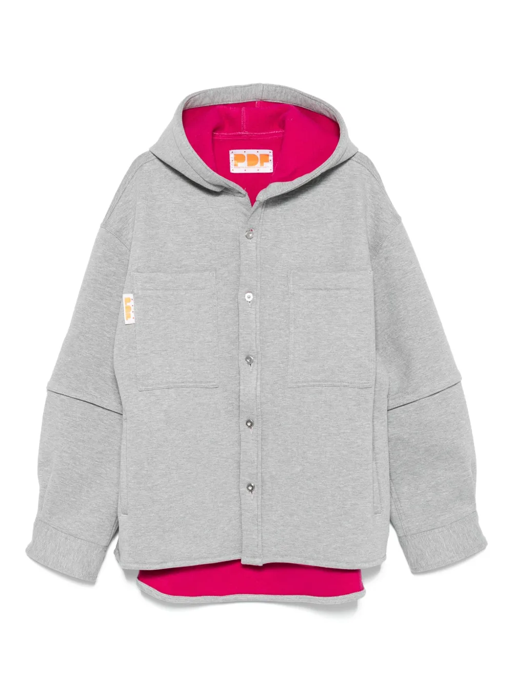Куртка с капюшоном и логотипом PDF, серый
Куртка с капюшоном и логотипом PDF, серый