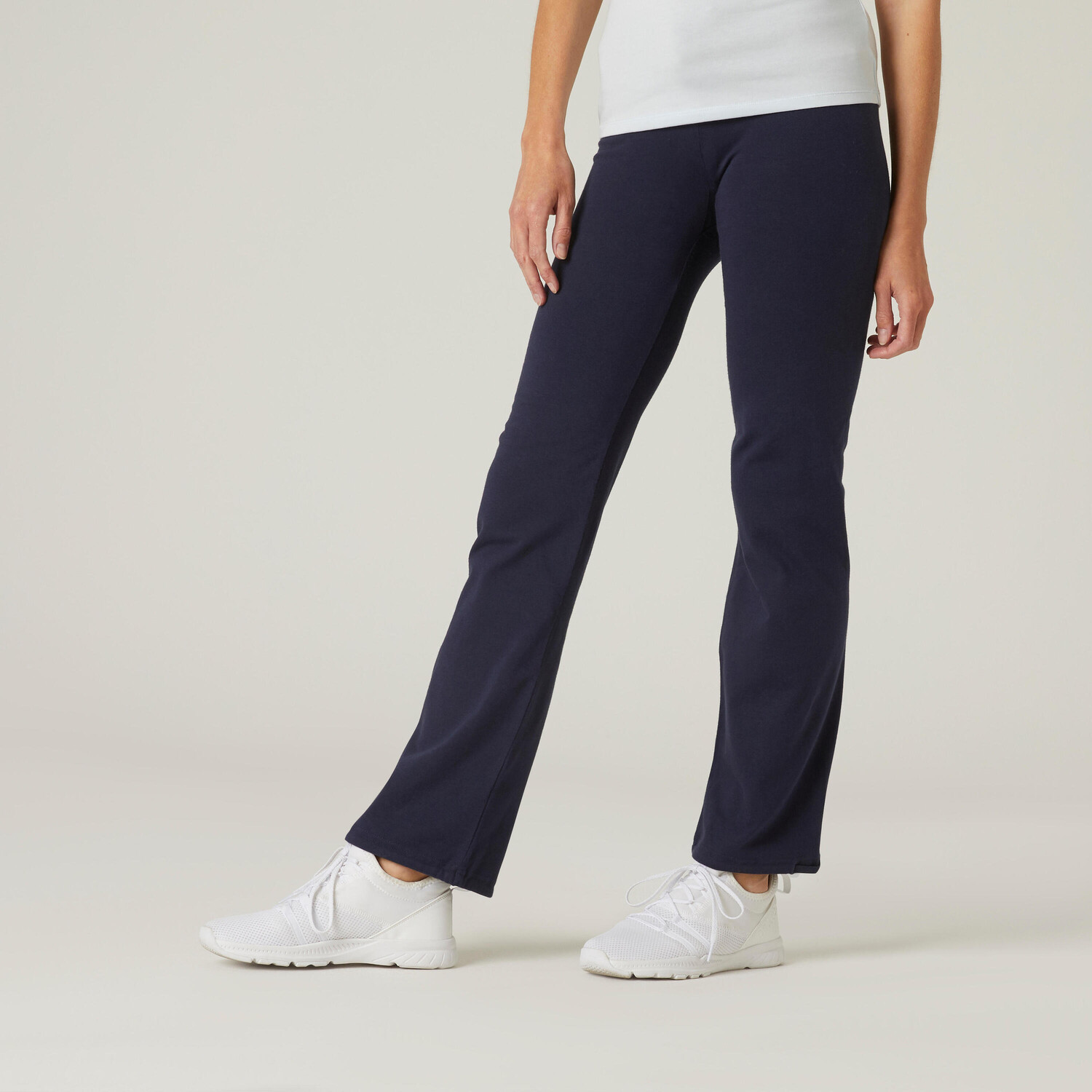 Леггинсы Fit+ Fitness хлопок прямого кроя зауженные женские темно-синие DOMYOS, темно-синий
Леггинсы Fit+ Fitness хлопок прямого кроя зауженные женские темно-синие DOMYOS, темно-синий