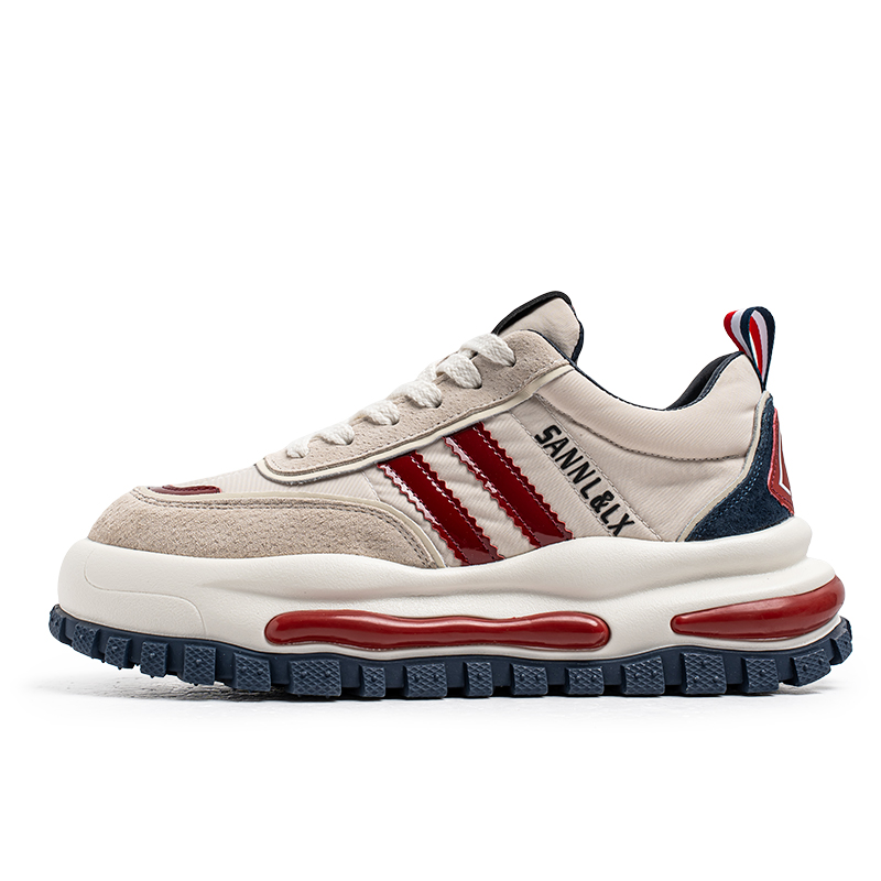 JANECO Скользоустойчивые износостойкие дышащие низкие повседневные туфли мужские бежево-красные, цвет Beige Red
JANECO Скользоустойчивые износостойкие дышащие низкие повседневные туфли мужские бежево-красные, цвет Beige Red