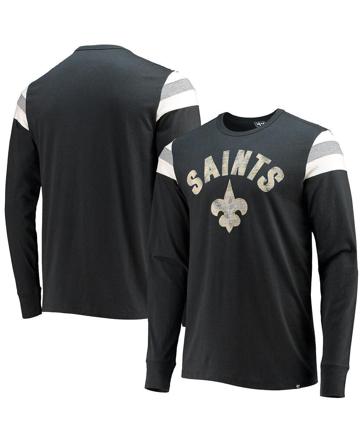 Мужская черная футболка с длинным рукавом new orleans saints franklin rooted '47 Brand, черный
Мужская черная футболка с длинным рукавом new orleans saints franklin rooted '47 Brand, черный