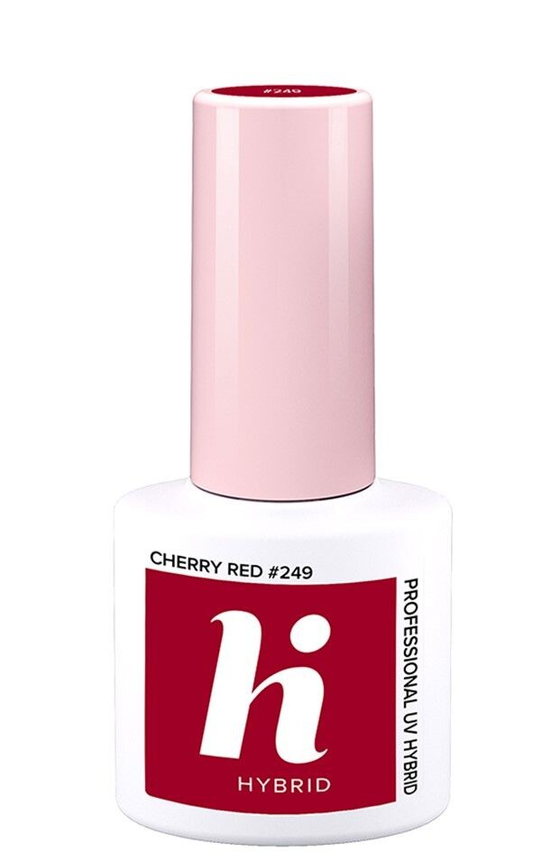 Hi Hybrid гибридный лак для ногтей, 249 Cherry Red
Hi Hybrid гибридный лак для ногтей, 249 Cherry Red