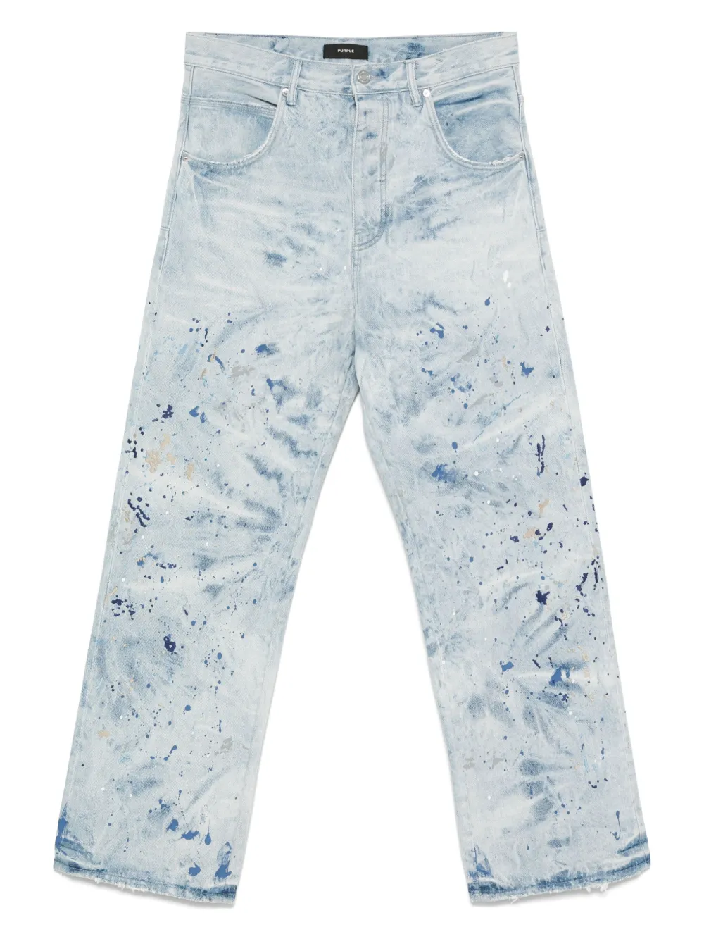 Прямые джинсы Purple Brand, синий 
Прямые джинсы Purple Brand, синий