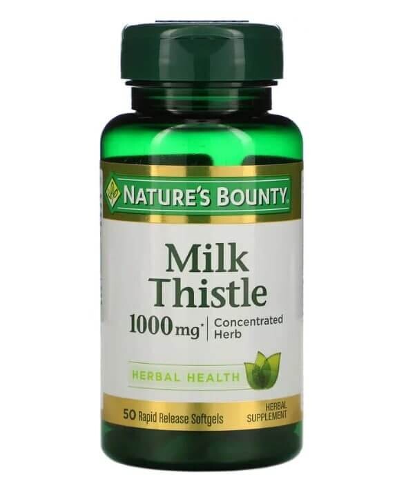 Расторопша пятнистая, 1000 мг, 50 мягких таблеток с быстрым высвобождением, Nature's Bounty
Расторопша пятнистая, 1000 мг, 50 мягких таблеток с быстрым высвобождением, Nature's Bounty