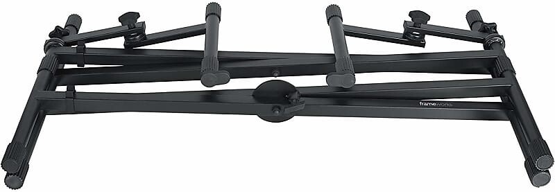 Gator Frameworks GFW-KEY-5100X — сверхмощный двухуровневый крестообразный каркас
Gator Frameworks GFW-KEY-5100X — сверхмощный двухуровневый крестообразный каркас