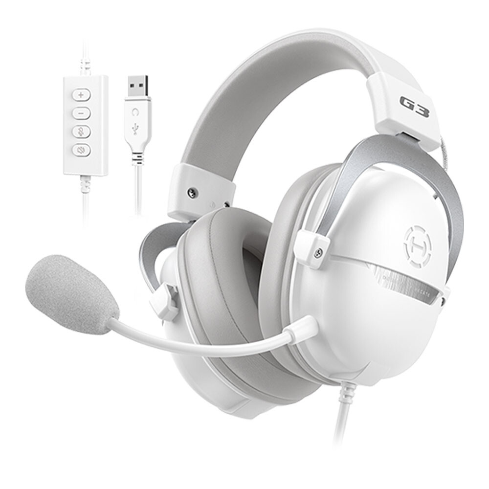 Наушники игровые проводные Edifier Hecate G3, белый
Наушники игровые проводные Edifier Hecate G3, белый